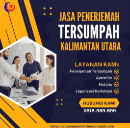 penerjemah tersumpah kalimantan utara