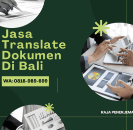 Jasa Translate Dokumen Di Bali