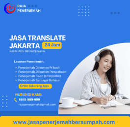 Jasa Translate Jakarta