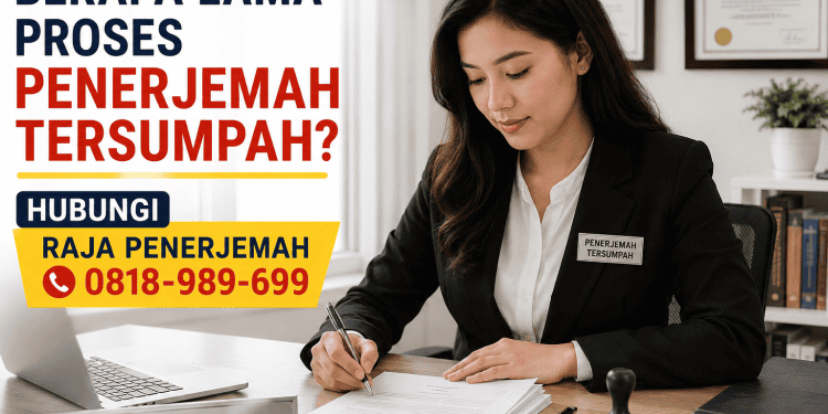 Berapa lama proses penerjemah tersumpah
